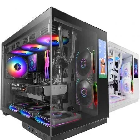 Mars Gaming MCMIRAGE Caja Semitorre con Pantalla LCD IPS